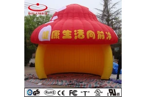 Newly Designed Giant Inflatable Mushroom Balloon For Outdoor Advertising And Decorative Artificial Plant