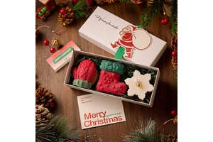 OEM Christmas Scented Candles Christmas Tree Decoration Scented Candle Christmas Candle Gift Set Home Decoration Holidays