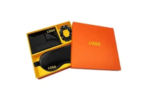 Personalized Embroidery Silk Gift Set with Beautiful Storage Box