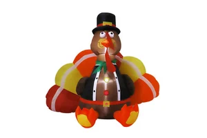 Cheap Thanksgiving Decorations Inflatable Lawn Decoration Indoor and Outdoor Holiday Decoration Inflatable Thanksgiving Turkey