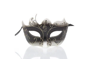 Makeup Ball Mask Gold Powder Multi Corner Adult Girl Carnival Party Mask Half Face Princess Venice Mask