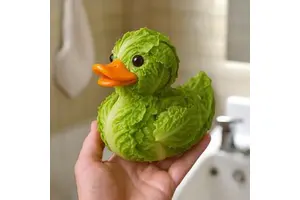 Cross-border New Products Whimsical Vegetable Duck Design Wonderful Plain Crafts for Christmas & Thanksgiving