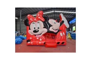 Fashion Design Mickey Minnie Mouse Inflatable Bounce House Inflatable Bouncer Jumping Kid Adult Massive Bouncy Castle Inflatable