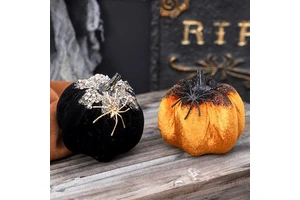 New Products Halloween Decorations Nordic-Style Simulated Spider Pumpkin Ornaments Dolls Holiday Gifts