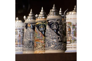 Hofbraeuhaus Muenchen Oktoberfest Relief Stein Hofbraeuhaus Colored 0,25 0,5L 0,6L 1L German Beer Stein for Festival Gift