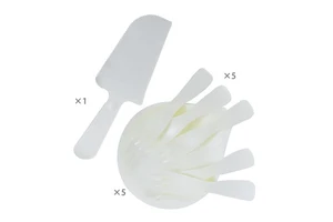 Birthday Party Supplies One-Off Party Cutlery Set Cake Paper Plate Fork Knife Set