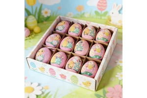 Shunyuan high-quality hot-selling Easter egg combination pack, 7cm/12 pieces