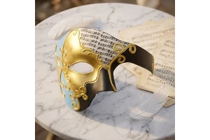 Halloween Carnival Masks Half Face Trendy