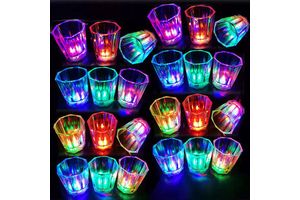 Festive & Party Led Glow Items Disco Gifts Glowing Cups Supplies Decorations Raves Birthdays Children Toy