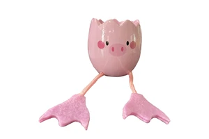 Wholesale Ceramic Easter Egg Figurine Egg Tabletop Decoration Easter Decor Gifts