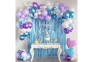 Hot Selling Kids & Adult Birthday Wedding Balloons Garland Arch Kit for Sea Theme Party Baby Shower Decoration Globos