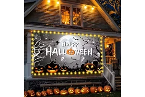 Professinal Custom Size Festival Thanksgiving Halloween Flags Christian Big Size Banner