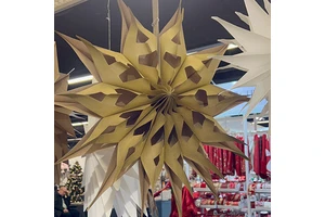 CE-2P130 Indoor Festive Paper Stars Decorations for Christmas New Year Graduation Thanksgiving! Back-to-School Christmas New