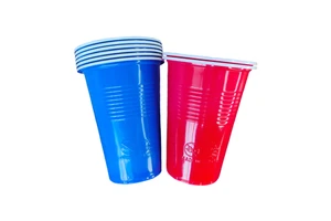 New Product Beer Pong Cups 18oz Double Wall Eco Friendly Plastic Disposable Cups