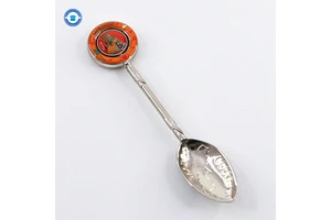 Travelpro Antique Morocco Style Souvenir Spoons Custom Logo Rotatable Collectible Personal Gift Painted Unique Travel Companion