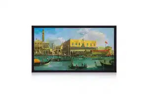 Abstract Venice Cityscape Venetian Scene Handmade Oil Painting on Linen Canvas