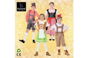 ODM Wholesale for Octoberfest Children's Halloween Costume Traditional Bavarian Dress Girls Dirndl Factory Price