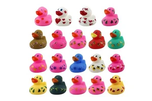Valentine's Day Gift Toys Rubber Duck Toys Bath Duck Heart-shaped Valentine's Day Interactive Exchange Gifts love Duck