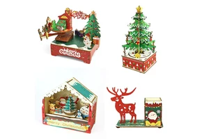 Hot Sale Children's Christmas Toys Stem Toy for Kids Educational Wooden Montessori Toys Science Kits