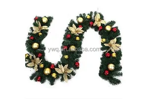 Artificial Colorful Christmas Product,merry Christmas Tinsel Garland for Sale