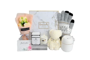 Gift Ideas 2024 Birthday Gifts Set Self Care Encouragement Gift Box for Mom Mothers Day and Wedding Gifts