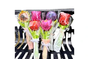 Mother's Day Surprise Balloon Set Foil Tulips Sunflowers Roses Daisies Single Item for Christmas and Valentine's Day