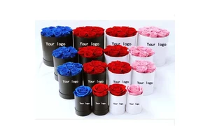 New Product Ideas2026Valentine's Day Gift Handmade Immortal Infinite Eternal Stable Preserving Rose Boxes
