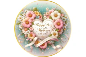 New Product High Quality Mother's Day Collection Souvenir Gold Coin Gift for Mom