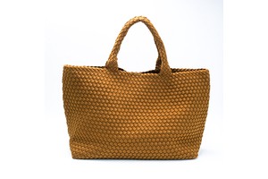 PU Leather Woven Bag Eco Friendly Custom Woven Bags with Large Capacity Custom Oversized Tote Wholesale Product