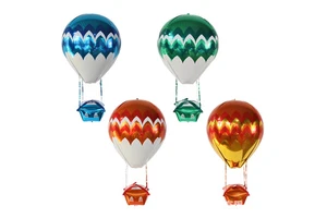 4D Aluminum Foil Hot Air Shape Helium Balloon Single for Wedding Birthday or Children's Party Decoration