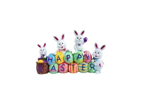 Easter eggs, rabbits, resin crafts, decorations, high-end and niche holiday gifts