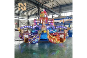 Nova Rides 24 Seats Venice Spaceship Ride Commercial Amusement Equipment for Children for Kids Outdoor Rides