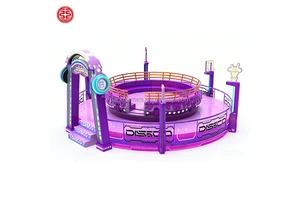 Big Theme Park Equipment Thrill Rides Large Spinning Jumping Indoor Crazy Dance Disco TAGADA Ride For Sale