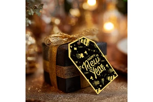 Custom With Us New Year Tag Happy New Year Paper Decoration Props Bookmark Pendant Party Supplies Postcard Greeting Card