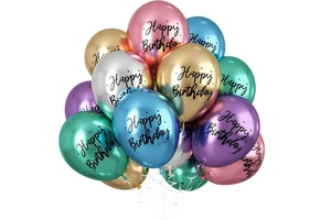 Customizable Kids Party Decoration Supplies-Colorful Birthday Balloons Set for Kids Parties
