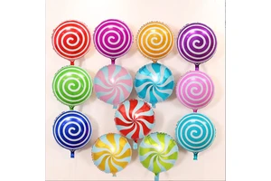 18-inch windmill aluminum foil balloons, children's birthday party shaped aluminum foil balloons