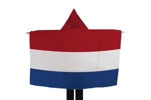 Netherlands Hooded Body Flag Cape 3x5 Ft 100D Polyester Holland Koningsdag Oran Football Fan Souvenir