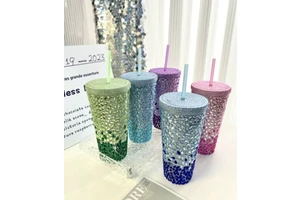 Kool-aid Ski Cup Christmas Winter Ice Crystal Snow Mountain