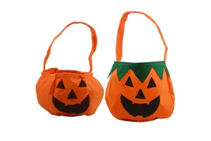 Halloween Pumpkin Ghost Festival Costume Accessories Children Gift Devil Bag Candy Jar