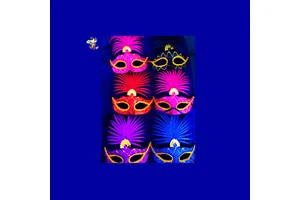 Carnival Party Costume Sexy Venice Ladies Glitter Funny Masquerade Masks HPC-1539