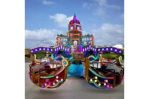 Outdoor Playground Attraction Rotary Equipment Other Amusement Park Products Venice Boats for Sale