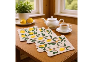 Custom Printed Modern Square Picnic Napkins-Factory Wholesale Price Tear-Proof for Thanksgiving & Christmas Outdoor Parties