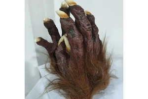 Horror Cosplay Gloves Latex Werewolf Gloves for Party Decorations