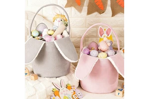 Hot Sell Cute Easter Basket Decorations Hot Sell for Kids Easter Party Gifts for Kids