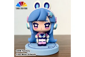 Custom Princess Easter Action Figurine Girl Doll Figurine Toys for Children Gift Supplier