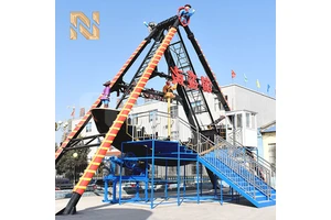 Nova Rides Amusement Park Rides Theme Pirate Ship Standard Pirate Ship Attraction 32 Seats Iron Pirate Ship Ride For Sale