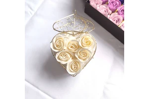 Valentine's Day Rose Gift Box Soap Flower Birthday Gifts for Girlfriend Couples Anniversary Women Wedding Gifts
