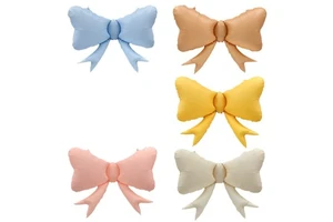 New Large Macaron Bow Aluminum Film Balloon Children's Birthday Adult Party Decoration Outdoor