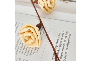 Eco-Friendly Handmade Corn Husk Spring Decor for Wedding and Valentine's Day Floral Arrangements