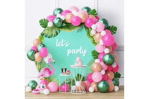 CHMH Brand Kids Adult Birthday Party Balloons Arch Kit Latex Balloons 5-18inch Customizable Colors Garland Set for Events